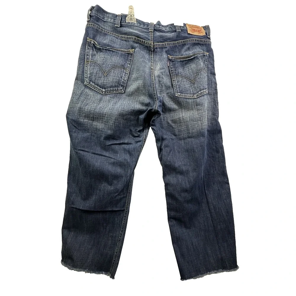 Levi 569 jeans W 40 L 32 ‎ color Blue denim loose relax straight leg pockets